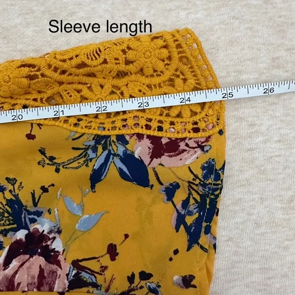 Speechless Women’s Yellow Polyester Loose Fit Long Sleeve Dress Size M - Picture 8 of 10